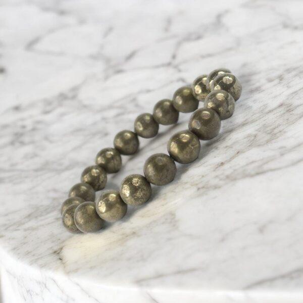 Pyrite bracelet original; good quality bracelet