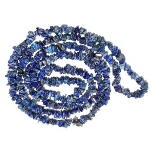 lapis lazuli chip mala authentic lapis lazuli