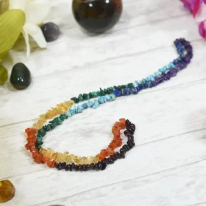 7 chakra chip mala authentic 7 chakra