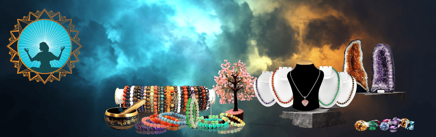 Genuine crystal bracelets , malas and trees , rudraksha , evil eye accessories , feng shui items , copepr kadas , silver ornaments all available at spirital.in