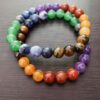 7 chakra bracelet 8mm beads