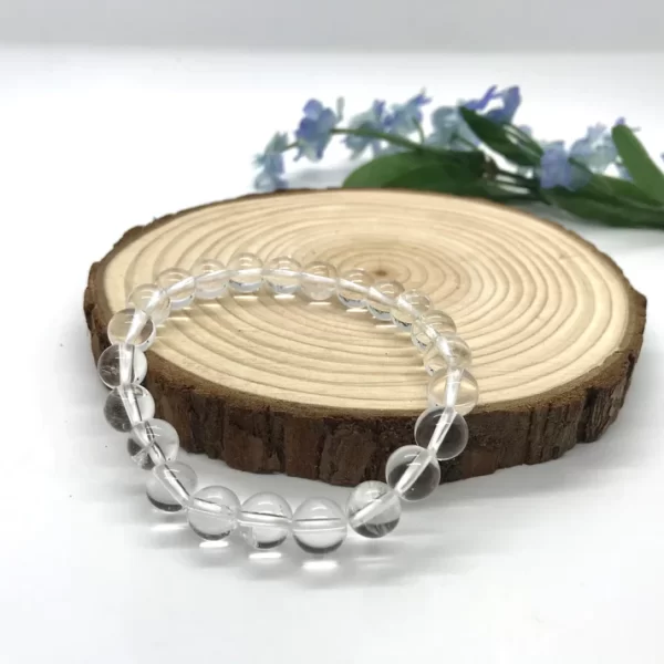 clear quartz bracelet buy india genuine