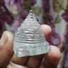 Sphatik clear quartz shri yantra