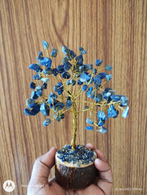 Lapis lazuli crystal tree 100 beads
