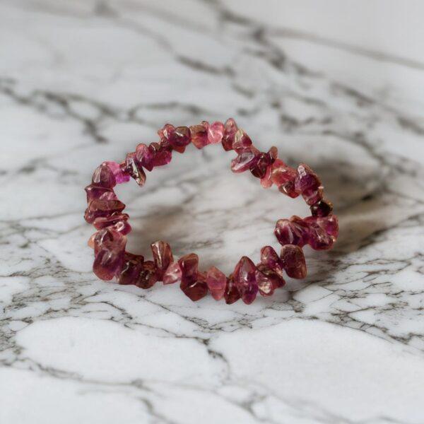 original Amethyst crystal chip bracelet