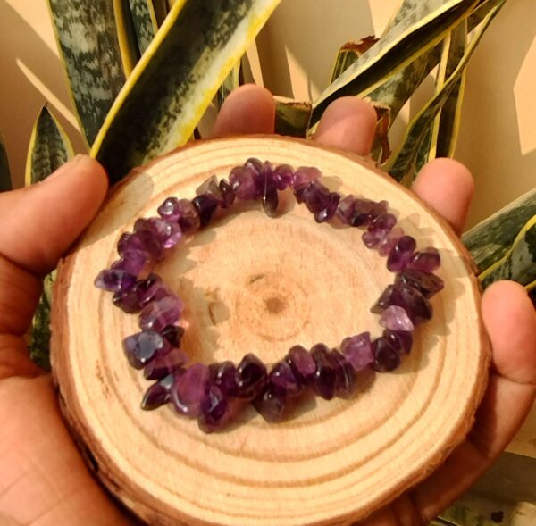 original Amethyst chip bracelet