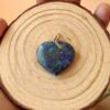natural and original lapis lazuli crystal heart pendant