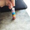 Original and natural 7 chakra pencil pendant